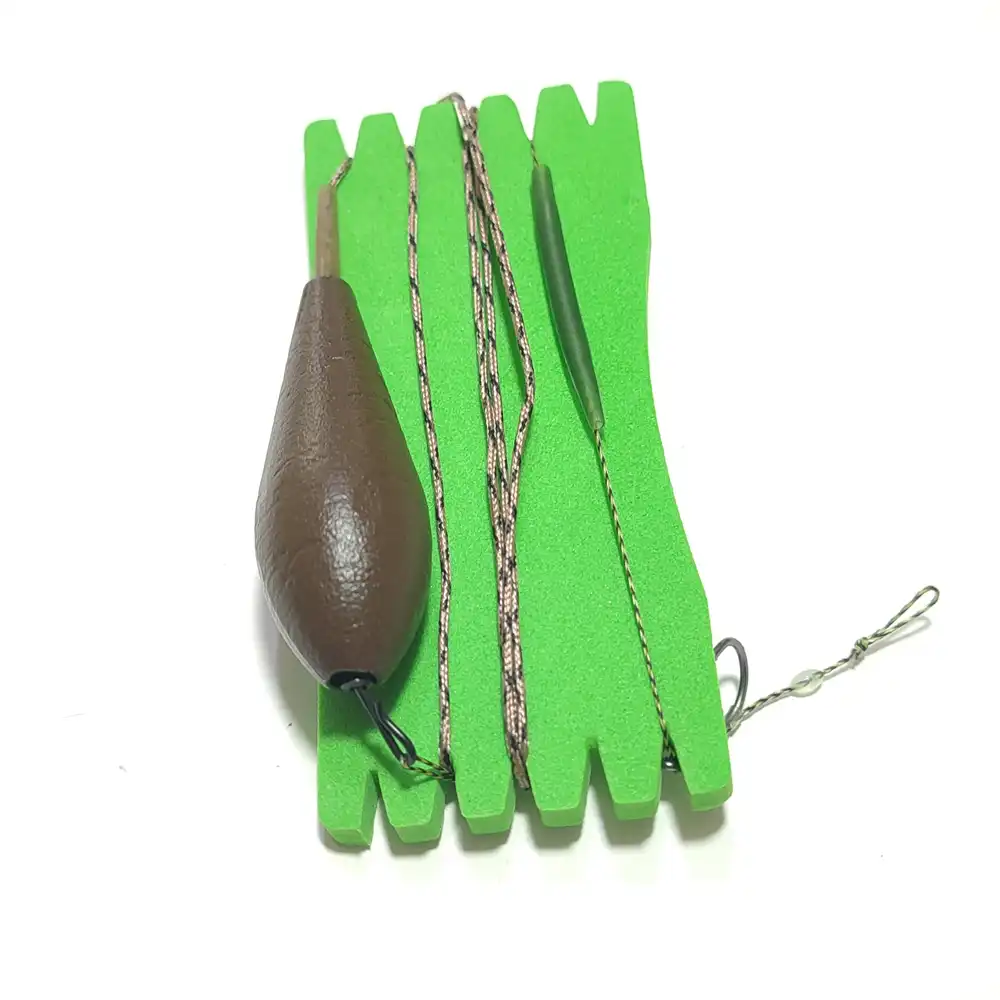 Montura Crap Plumb Inline Blow Back 80 g , Leadcore 80 cm, carlig wide gape nr 4, lungime rig 25 cm ,grosime rig 25 lb ,fir de par 3 cm 4 Montura Crap Plumb Inline Blow Back 80 g , Leadcore 80 cm, carlig wide gape nr 4, lungime rig 25 cm ,grosime rig 25 lb ,fir de par 3 cm - imagine 4