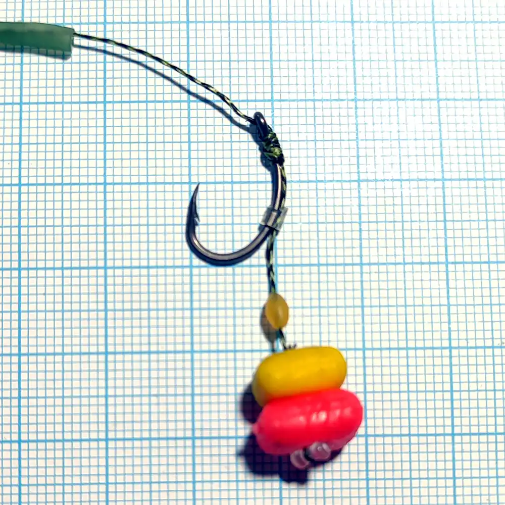 Montura Crap Plumb Pierdut Long Cast, Plumb cu Aripioare, Leadcore 60 cm, 80 g, Cârlig Krank nr. 6, Rig 15 cm ,fir de par 3.5 cm 2 Montura Crap Plumb Pierdut Long Cast, Plumb cu Aripioare, Leadcore 60 cm, 80 g, Cârlig Krank nr. 6, Rig 15 cm ,fir de par 3.5 cm - imagine 2