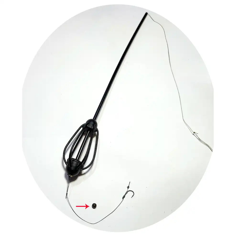 Montura Crap cu Momitor cu 6 Spire, Autointepare sau Culisanta , greutate 30 g , agrafa quick change, lungime rig 10 cm , carlig nr 8 , spin 7 mm 2 Montura Crap cu Momitor cu 6 Spire, Autointepare sau Culisanta , greutate 30 g , agrafa quick change, lungime rig 10 cm , carlig nr 8 , spin 7 mm - imagine 2